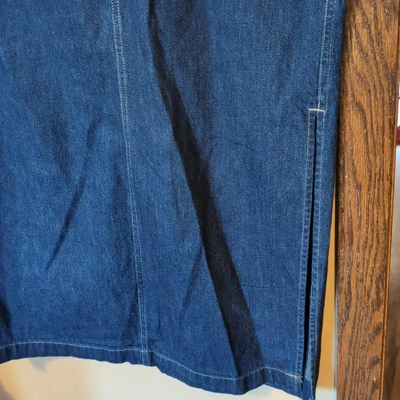 Frantic Vintage Cargo Denim Maxi Skirt - Picture 6 of 8